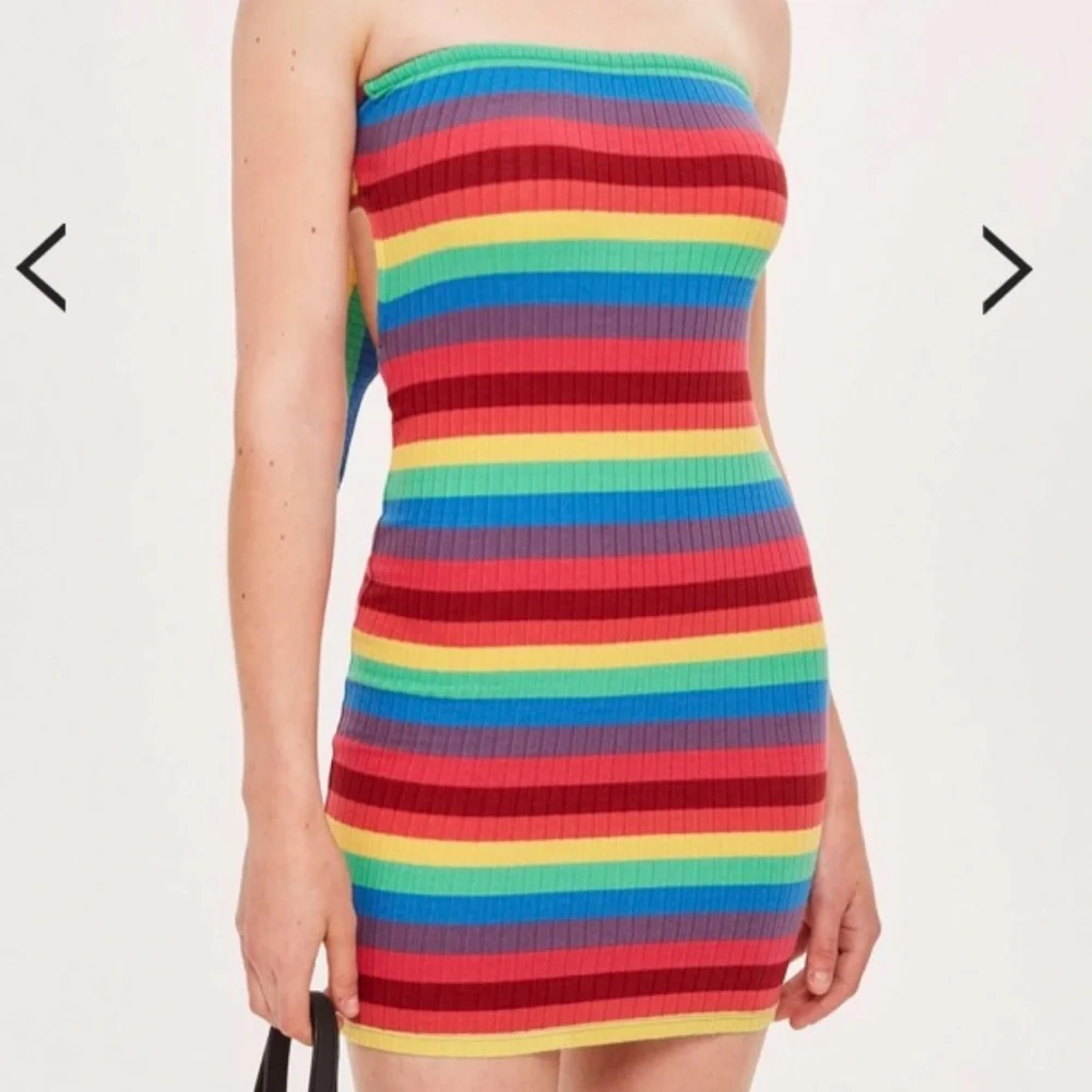Topshop Bandeau Dress - Picture 11 of 13